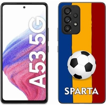 Pouzdro mmCase Gelové Samsung Galaxy A53 5G - fotbal 1