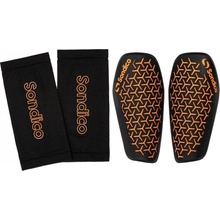 Sondico Comfort Sondico Flex Shin Guards Black/Orange Youths