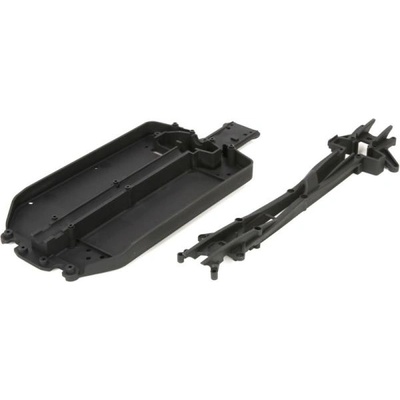 ECX Шаси плоча, горна част къса (1): 1: 10 4wd