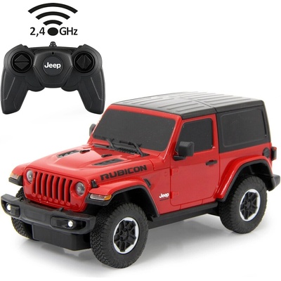 Jamara Jeep Wrangler JL RC auto 1:24 červené 2,4 GHz