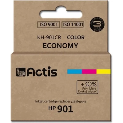Actis мастило Actis KH-901CR за принтер HP, HP 901XL CC656AE заместител, Стандартен, 18 ml, цвят (KH-901CR)