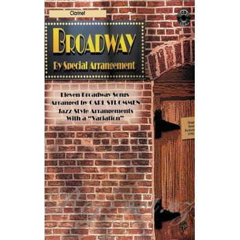 BROADWAY JAZZ ARRANGEMENTS + CD / klarinet