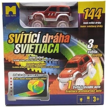 Mac Toys Svítící dráha 144 dílků