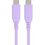 PremiumCord Silicone USB-C 60W 480Mbps Purple 1, 5 m USB кабел (KU31SA15V)
