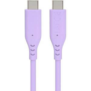PremiumCord Silicone USB-C 60W 480Mbps Purple 1, 5 m USB кабел (KU31SA15V)