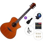 BromoGuitars BAT4MC Premium SET Natural Джъмбо китара