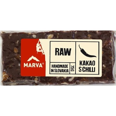 Marva RAW Tyčinka kakao & chilli 50 g