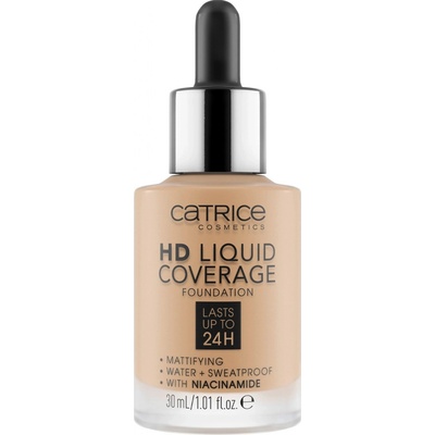 Catrice HD Liquid Coverage Foundation 032 Vysoce krycí tekutý make-up 30 ml