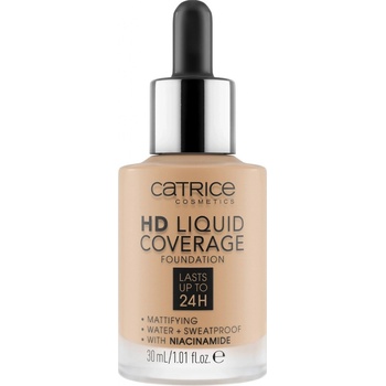 Catrice HD Liquid Coverage Foundation 032 Vysoce krycí tekutý make-up 30 ml