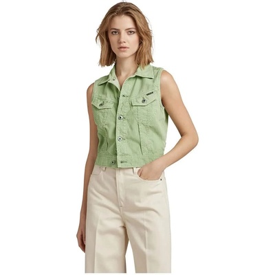G-STAR Потник G-Star D22582-C436 vest - Green (Rainbow Cameo Green Gold)