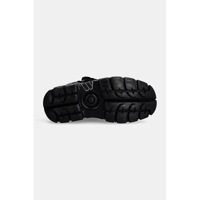 New Rock Кожени маратонки New Rock Negro + Nomada Negro + Tower Negro Lateral E-14 (M.106.S29)