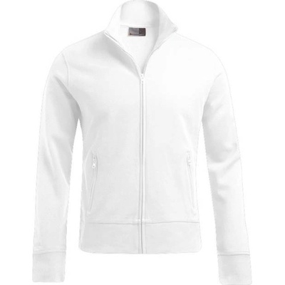 Promodoro 5290 / Мъжки суичър с цип - бял 5xl (40529000115)