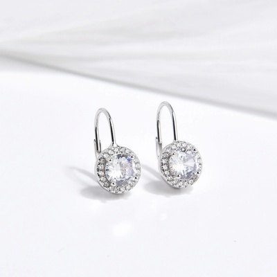 Jan Kos jewellery stříbrné náušnice MHT-3040/SW00