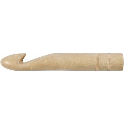 Dřevěný háček na háčkování JUMBO - no. 35