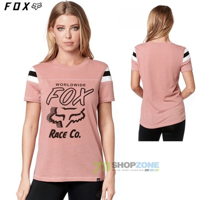 Fox Rally Dámské tričko Point blush