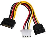 Akyga SATA / SATA / MOLEX конвертор Y кабел - AK-CA-32 (AK-CA-32)