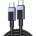 Ugreen L512 USB-C to USB-C Cable, 100W, 5A, 2m (Black)