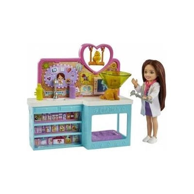 Mattel Playset Barbie Chelsea Veterinary Clinic