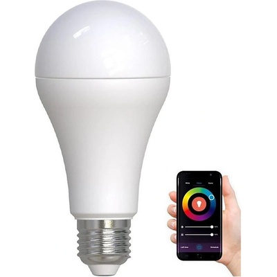 NEDES LED RGBW Stmievateľná žiarovka A60 E27/15W/230V 2700-6500K Wi-Fi Tuya ND4082