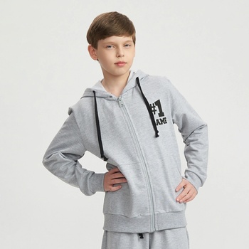 Winkiki WJB 11978 Chlapčenská mikina sivá