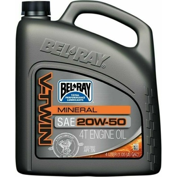 Bel-Ray V-Twin Mineral 20W-50 4 l
