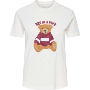 ONLY Тениска onlteresa reg s/s teddy top rs jrs (153169545116827)