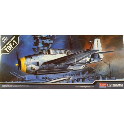 Academy Model Kit lietadlo 12452 TBF-1 1:72