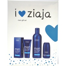 Ziaja Men pleťový hydratačný krém 50 ml + sprchový gél 300 ml + antiperspirant roll-on 60 ml darčeková sada