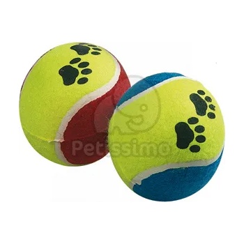 Image 1 of Flamingo играчка за кучета - тенис топка с лапички 1 бр