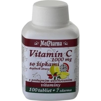MedPharma Vitamín C 1000 mg s šípky 107 tabliet
