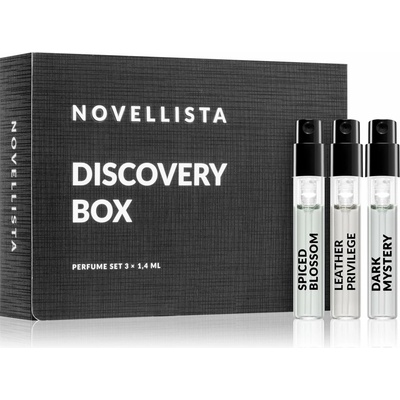 Novellista Discovery Box spiced Blossom EDP 75 ml + Leather Privilege EDP 75 ml + Dark Mystery EDP 75 ml