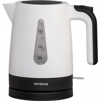 Logo Лого vk-2015 безжична електрическа кана 1200w, бяло-черно (vk-2015)