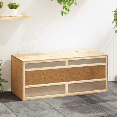 VidaXL terárium kompozitní dřevo 120x50x50 cm
