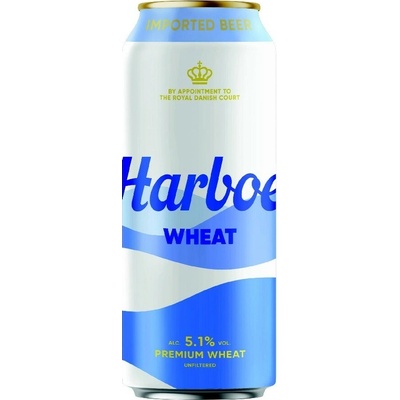 Harboe Beer Wheat 5,1% 0,5 l (plech)