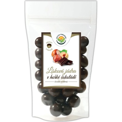 Salvia Paradise Lísková jádra v hořké čokoládě 10 g