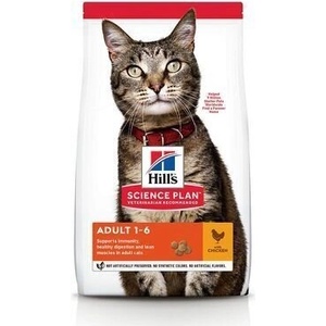 Hill's Hills Science Plan Cat Adult Chicken израстнали котки с пилешко 13+2kg