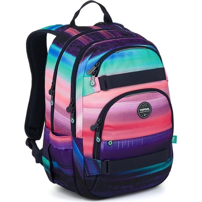 Topgal batoh VIKI Farebný gradient 26038 Fialová