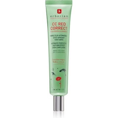 Erborian CC Red Correct CC крем против зачервяване на кожата SPF 25 45ml