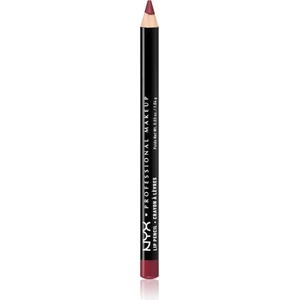 NYX Professional Makeup Slim Lip Pencil прецизен молив за устни цвят Plush Red 1 гр