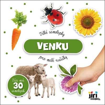 Jiri Models Veľké samolepky pre malé ručičky Vonku