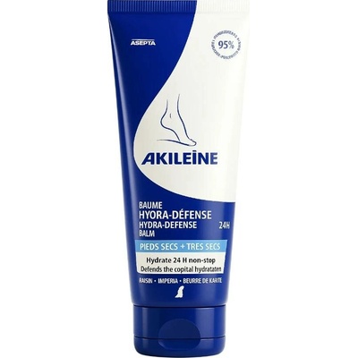 Akileine Blue Hydratační balzám na suché nohy 125 ml
