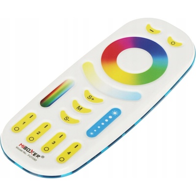 MiBoxer FUT092 Dálkový Ovladač pro LED pásky RGB/CCT 4 zóny Bílý 2,4G