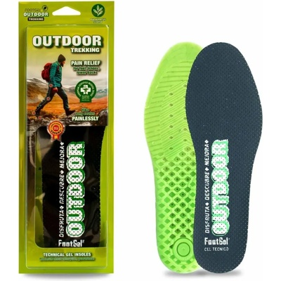 Footgel Гел стелки Foot Gel Outdoor® - облекчаване на болка при дълги маршрути (63000)