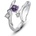 Silenti Jewelry Сребърен пръстен "Edgy" - 5 - 49мм (15.6мм диам. )