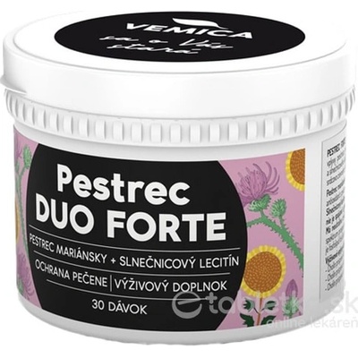 Vemica Pestrec Duo Forte prášok 30 dávok 90 g