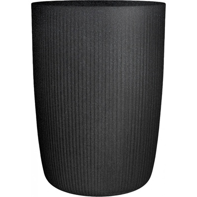 Scheurich Sloupový květináč Linetto Stony Black 38 x 54 cm
