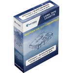 Victoria technology Етикетираща лента за машини, 12 мм x 8 м, VICTORIA TECHNOLOGY, бяло-черна