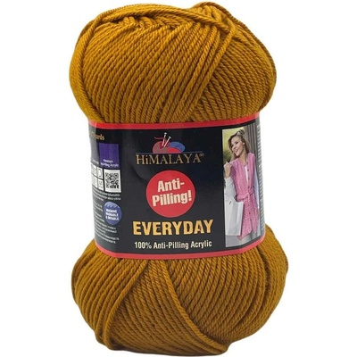 Himalaya příze Everyday 70074 tmavá hořčicová