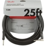 Fender Professional Series Black 7, 5 m Директен - Ъглов Инструментален кабел (0990820060)