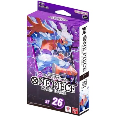 Bandai One Piece TCG PURPLE/BLACK Monkey.D.Luffy Starter Deck
